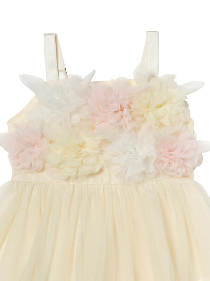 Tutu Du Monde Bebe Tide Blossom Tulle Dress - Daffodil