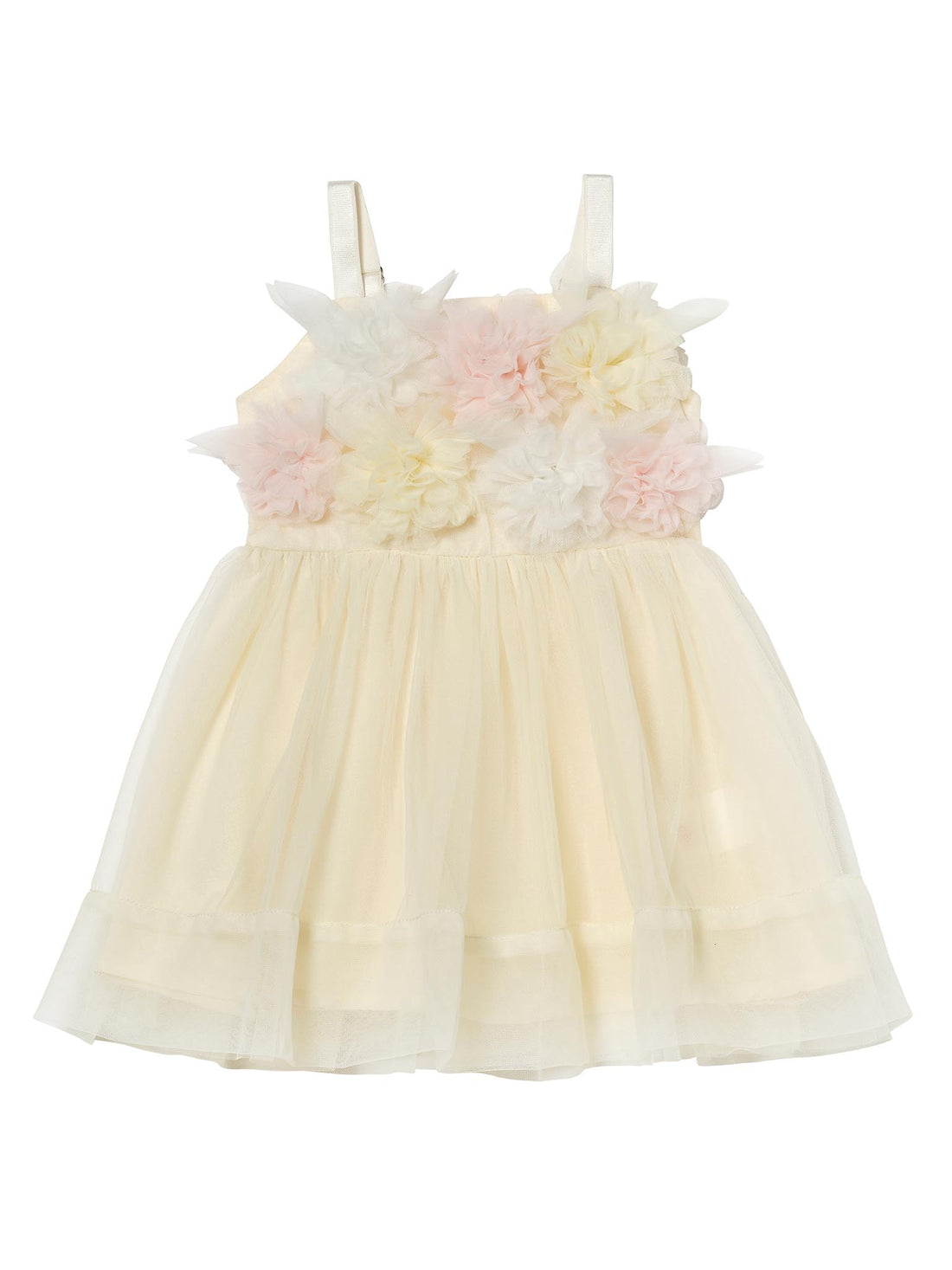 Tutu Du Monde Bebe Tide Blossom Tulle Dress - Daffodil