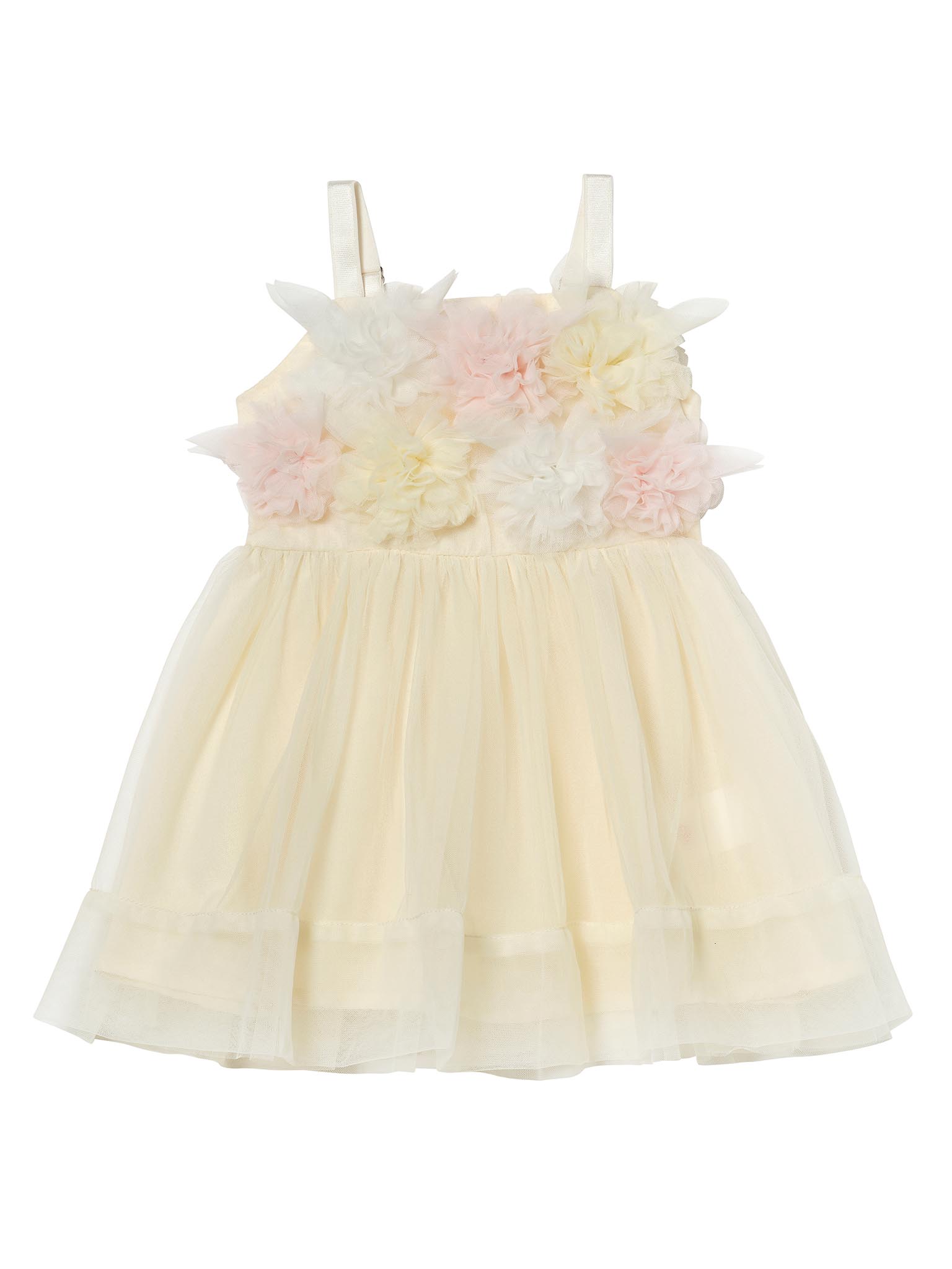 Tutu Du Monde Bebe Tide Blossom Tulle Dress - Daffodil