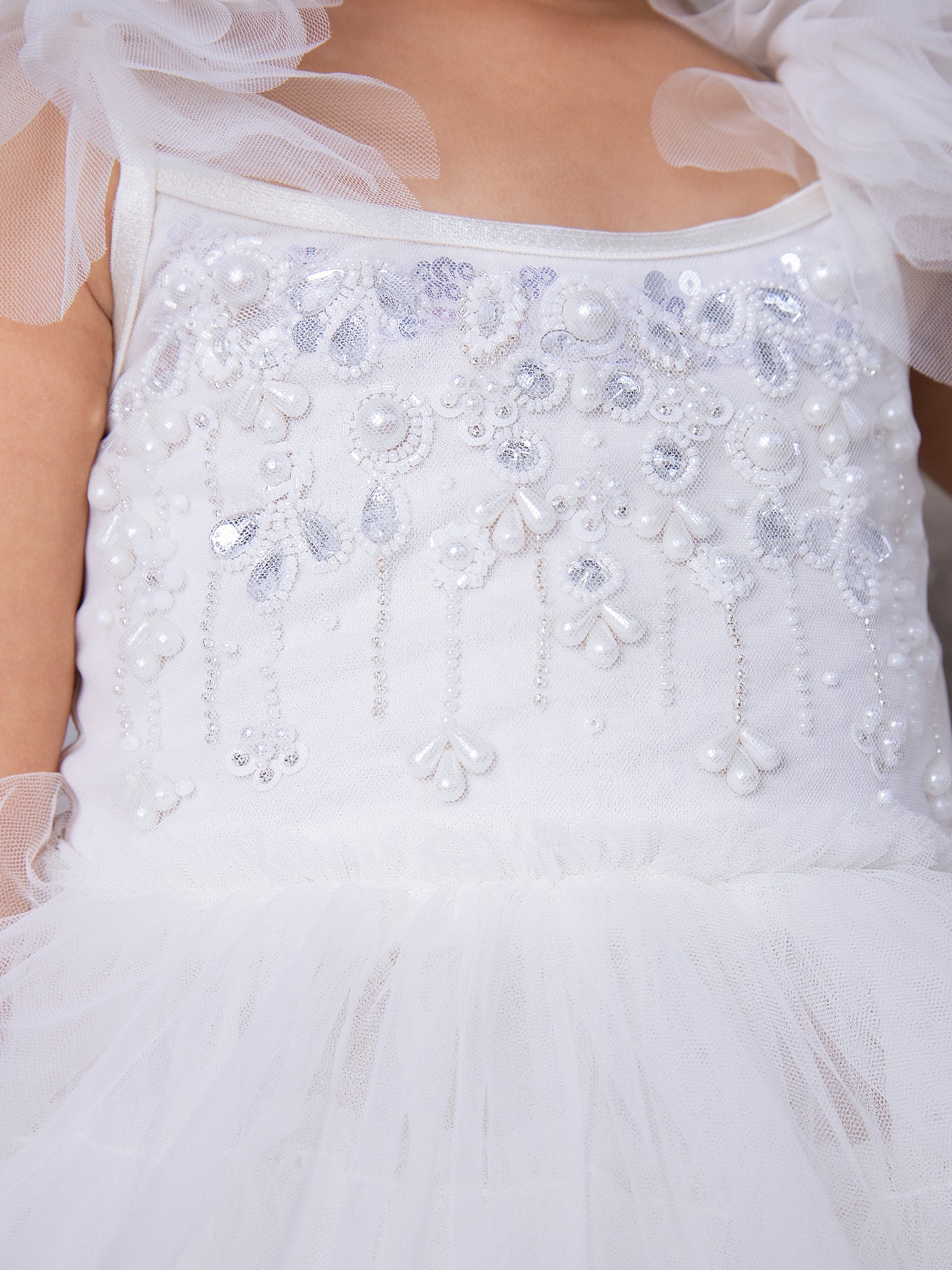 Tutu Du Monde Bebe Whispers Of The Deep Tutu Dress - Milk