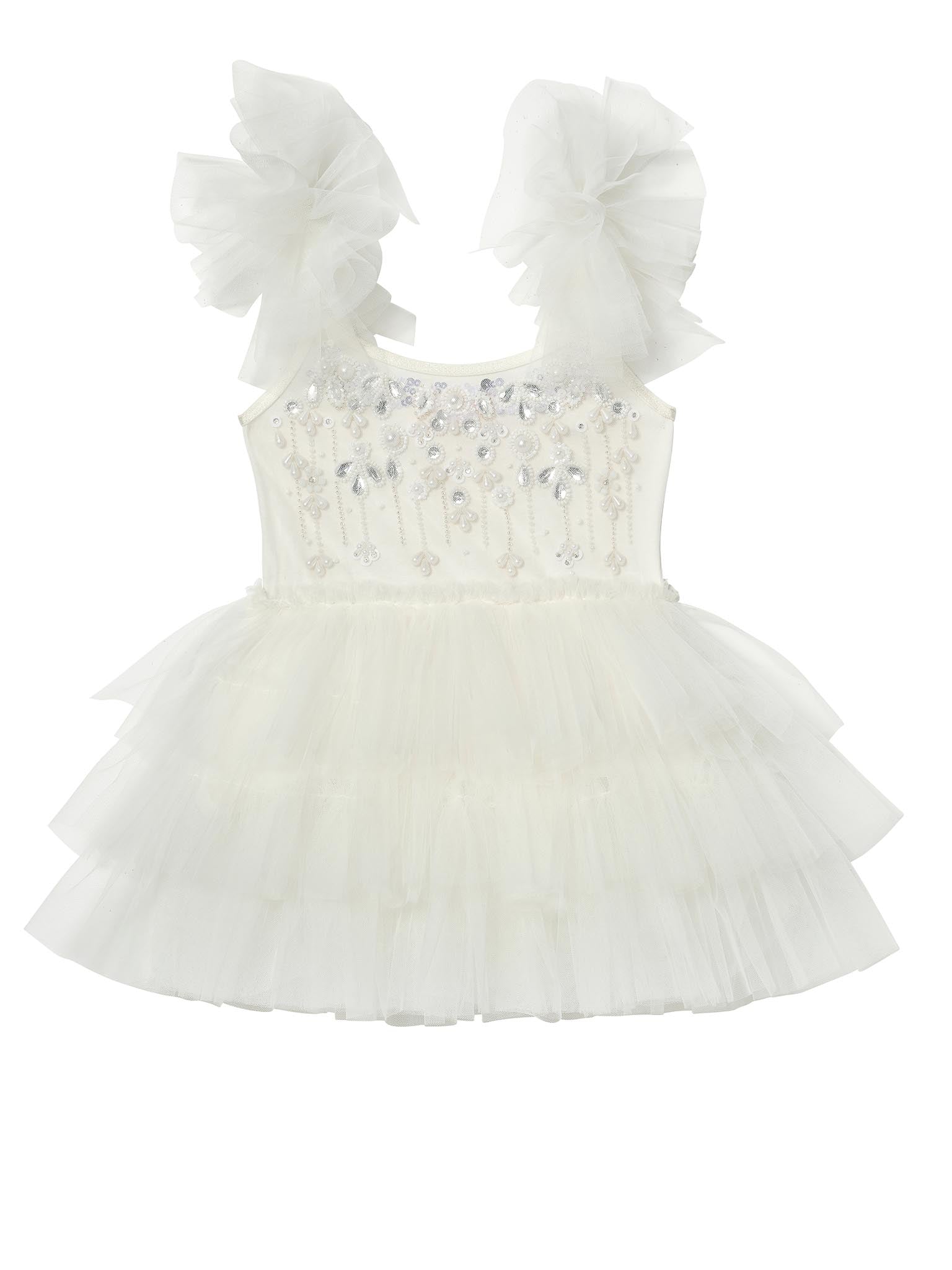Tutu Du Monde Bebe Whispers Of The Deep Tutu Dress - Milk