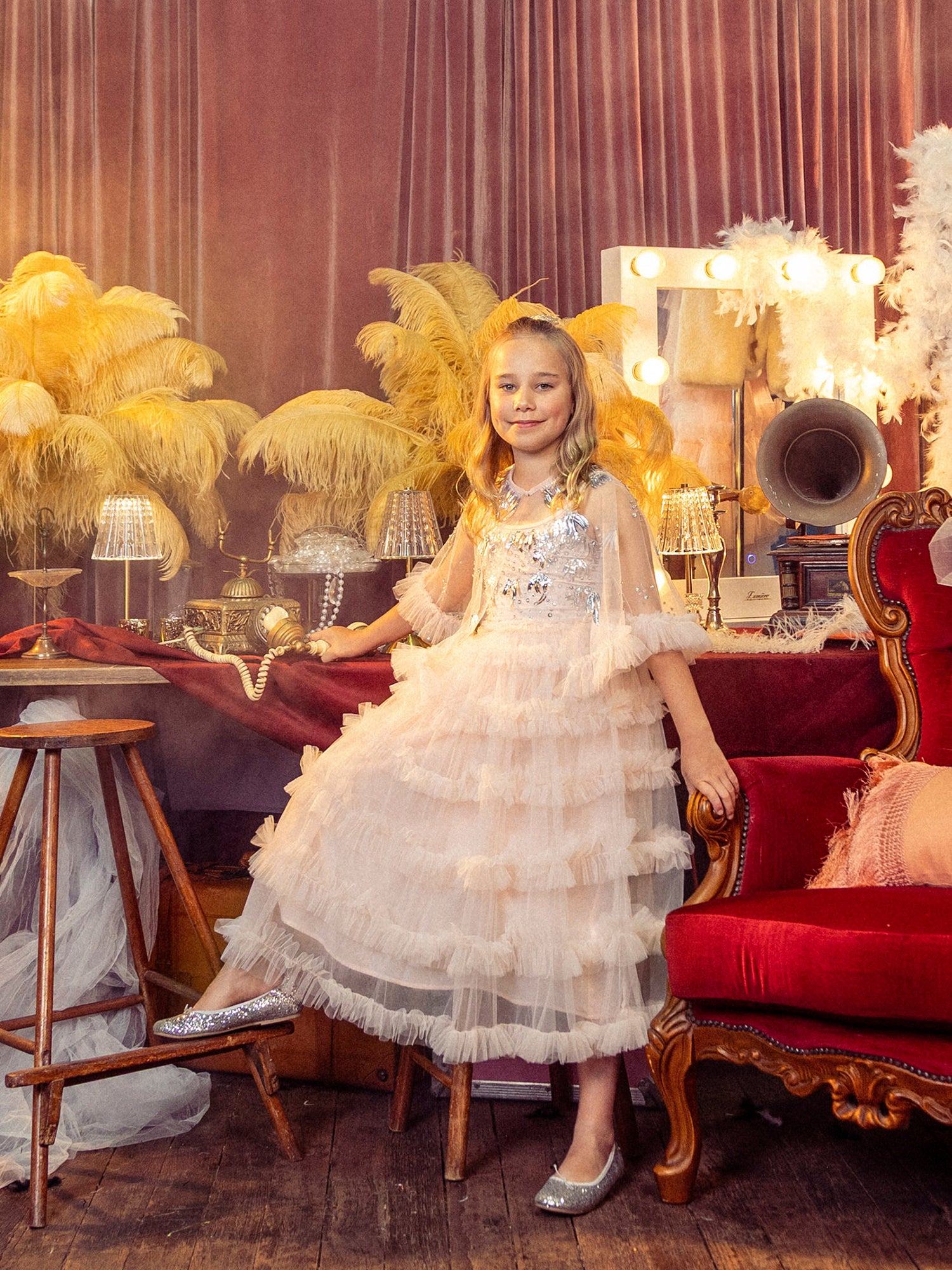 Tutu Du Monde Silver Screen Tutu Dress - Pale Dogwood