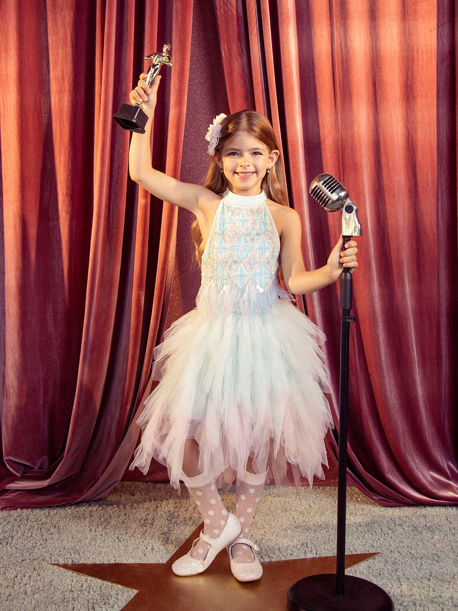 Tutu Du Monde Stardom Tutu Dress - Diamond Blue Mix
