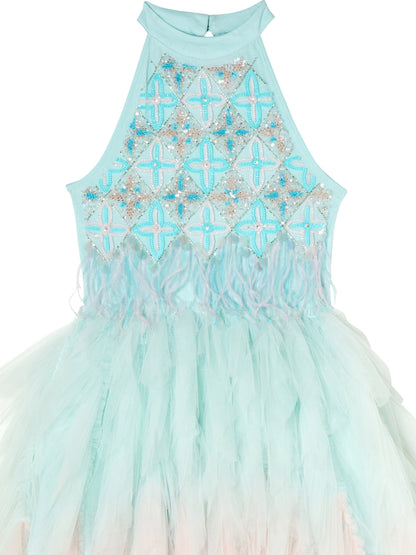Tutu Du Monde Stardom Tutu Dress - Diamond Blue Mix