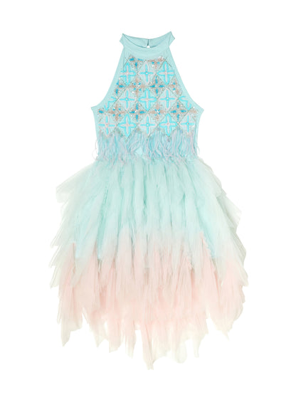 Tutu Du Monde Stardom Tutu Dress - Diamond Blue Mix