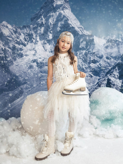 Tutu Du Monde Glacier Grace Tutu Dress - Arctic Cotton
