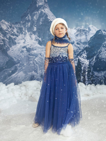 Tutu Du Monde Winter Waltz Tutu Dress - Deep Ultramarine