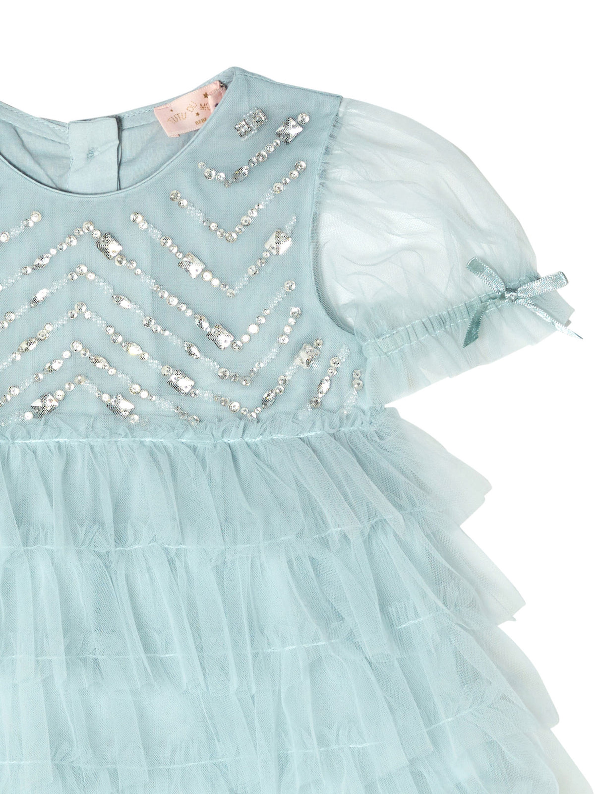 Tutu Du Monde Bebe Diamond Drift Tutu Dress - Illusion Blue