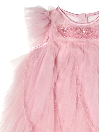 Tutu Du Monde Bebe Summit Sparkle Tulle Dress - Fragrant Lilac