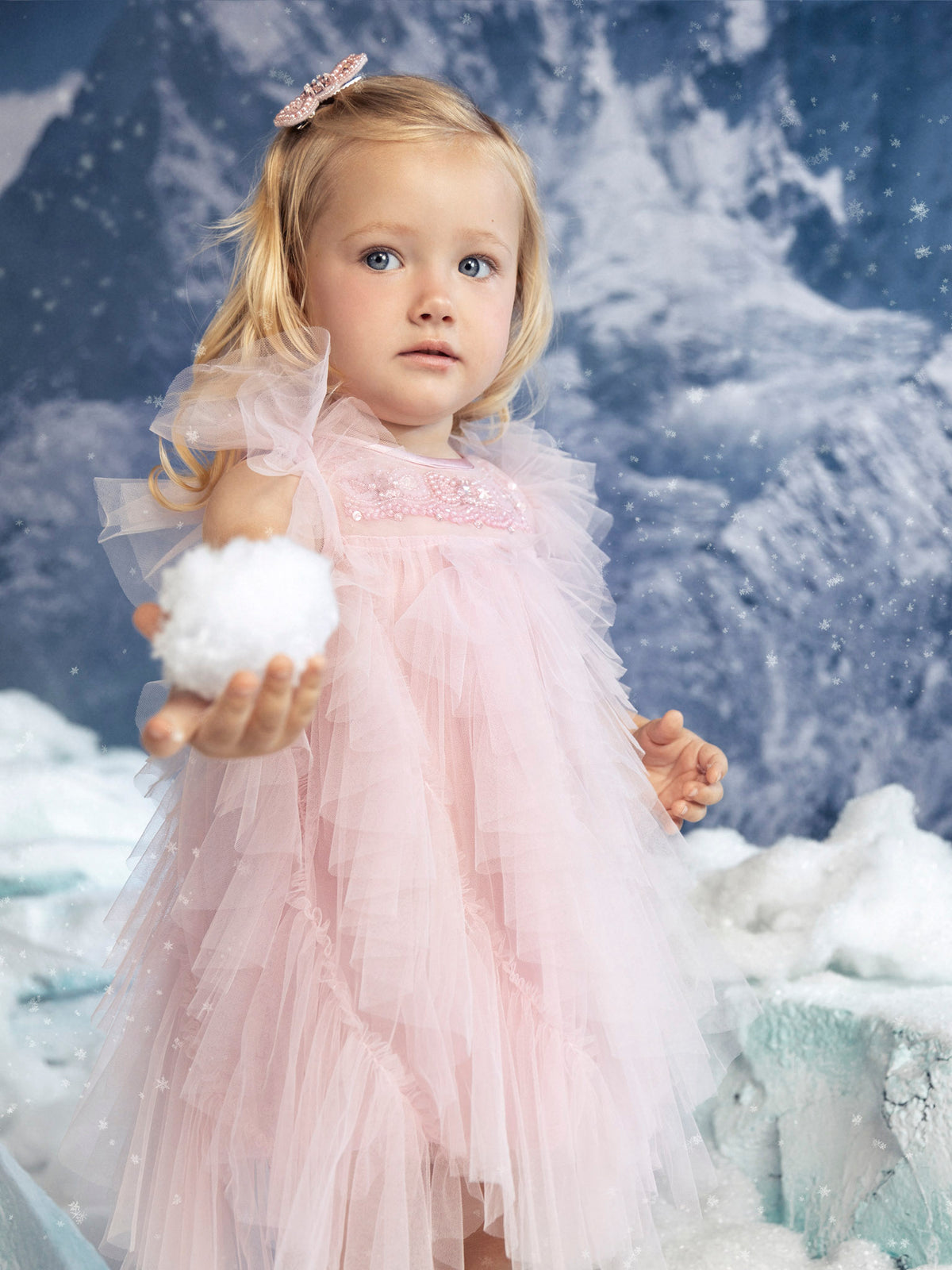Tutu Du Monde Bebe Summit Sparkle Tulle Dress - Fragrant Lilac