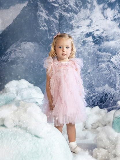 Tutu Du Monde Bebe Summit Sparkle Tulle Dress - Fragrant Lilac