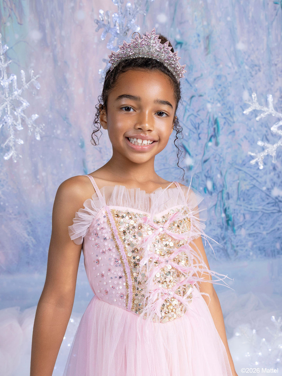 Tutu Du Monde Barbie Tiara en Pointe - Pink Silver Mix