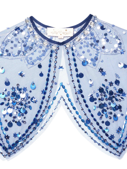 Tutu Du Monde Winter Waltz Cape - Deep Ultramarine