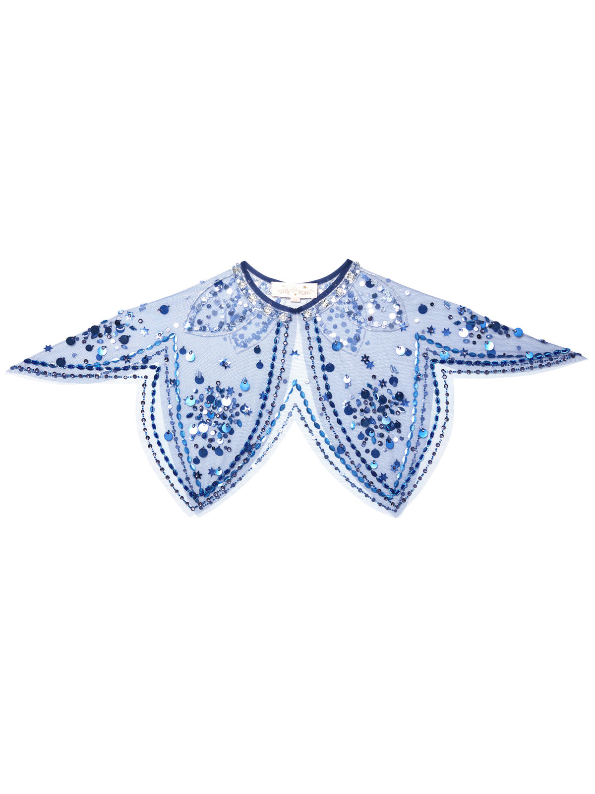 Tutu Du Monde Winter Waltz Cape - Deep Ultramarine