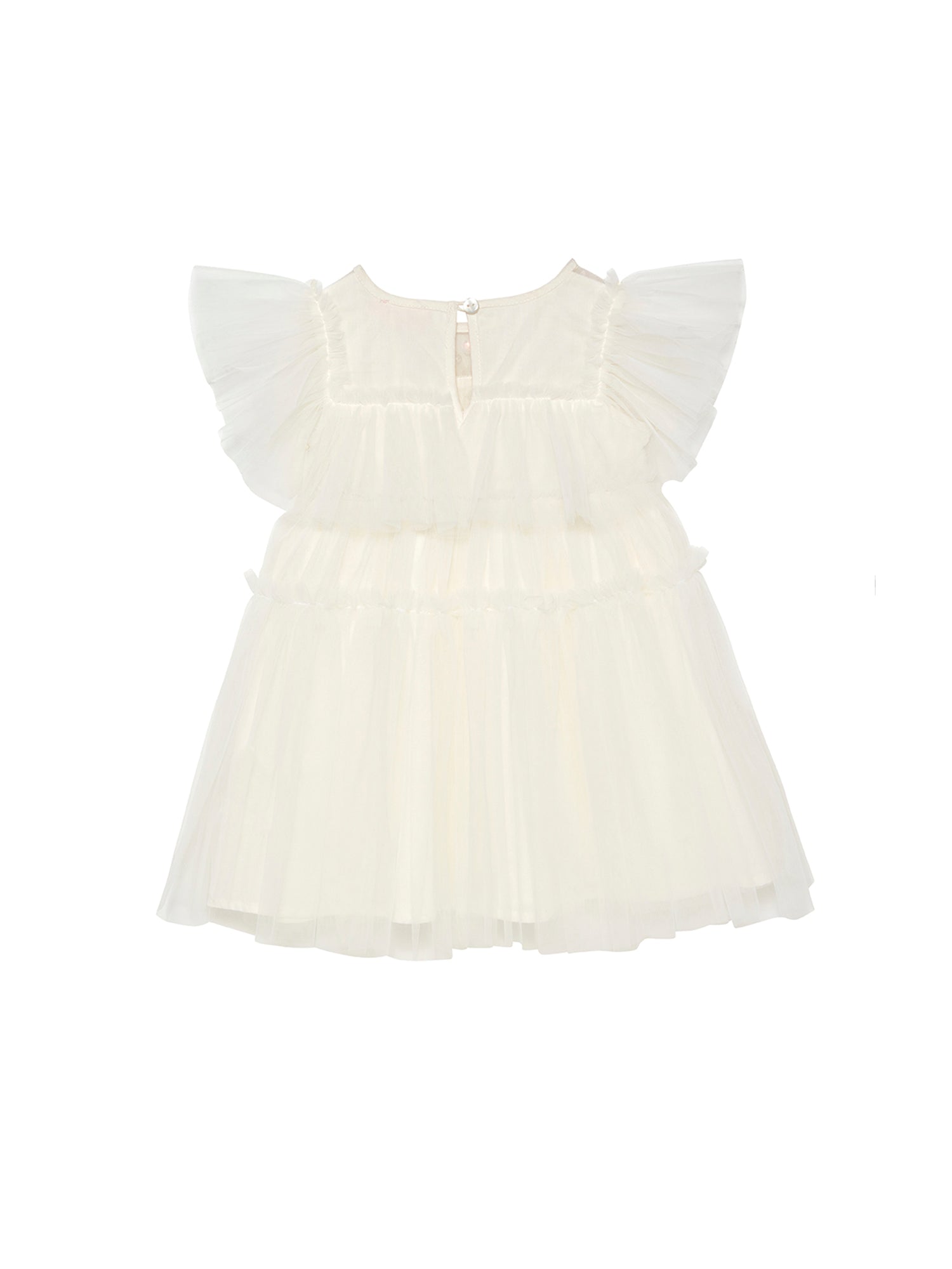 Tutu Du Monde Bebe Ziegfeld Tulle Dress - Milk