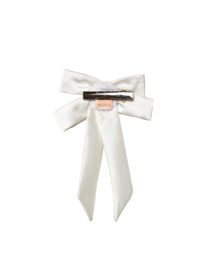 Tutu Du Monde Bow De Star Hairclip - Milk