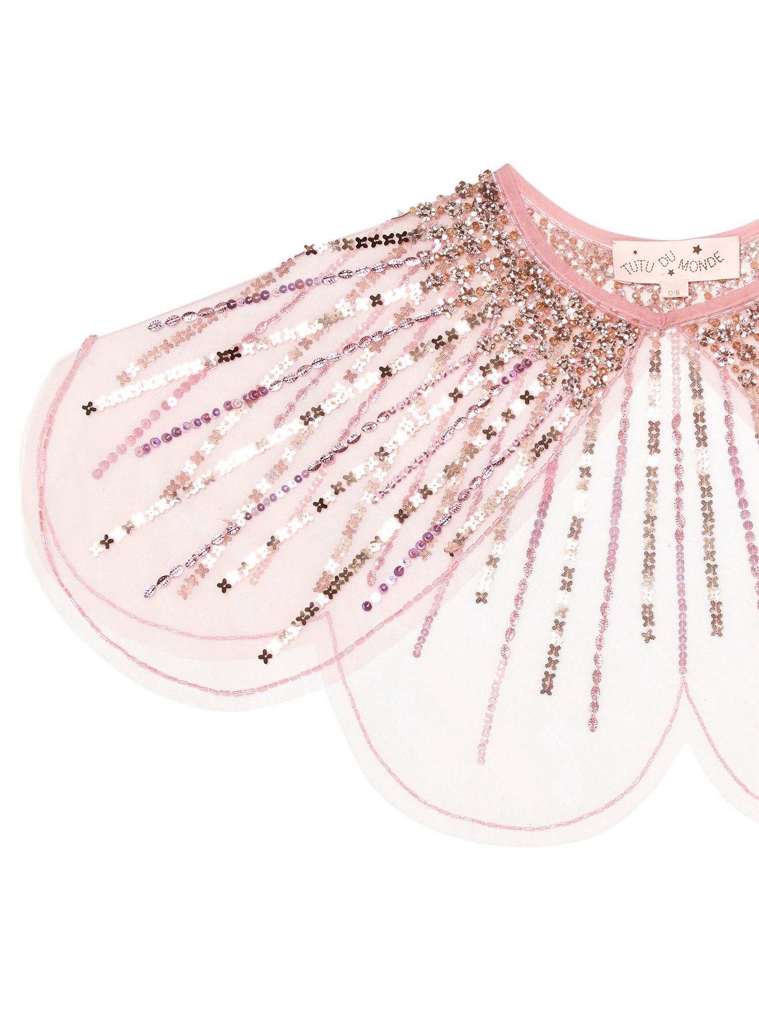 Tutu Du Monde Shirley Sparkle Cape - Peach Blush