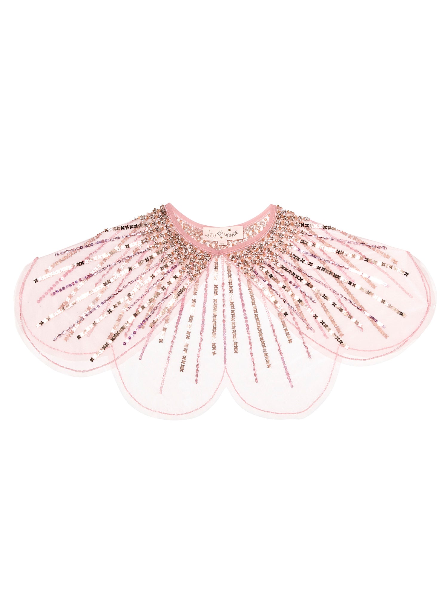 Tutu Du Monde Shirley Sparkle Cape - Peach Blush