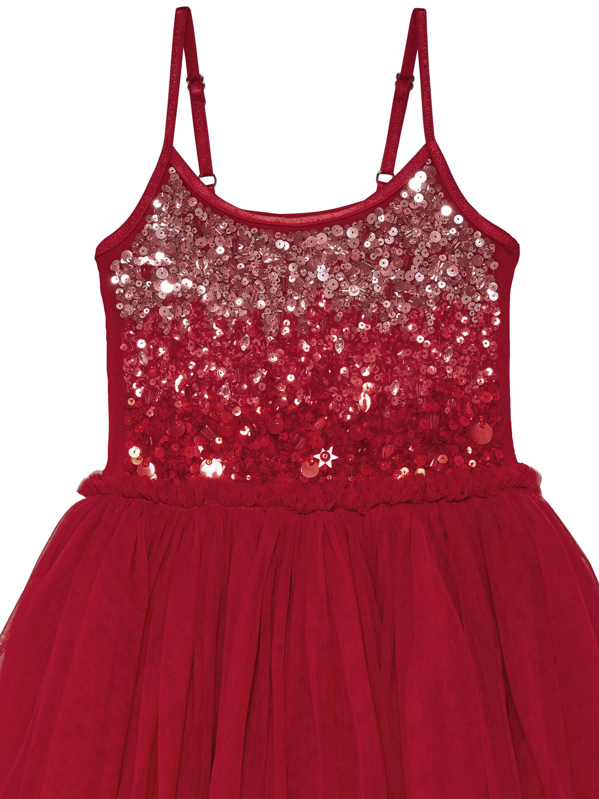 Tutu Du Monde Bebe Winter Waltz Tutu Dress - Red Velvet