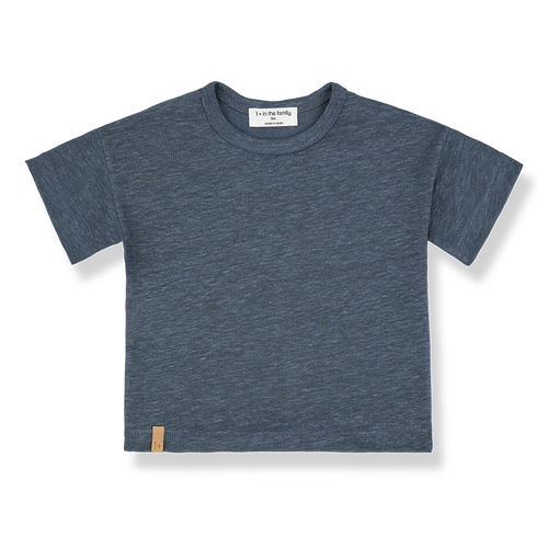 1 + In The Family Tintoretto Short Sleeve T-Shirt - Petroleum