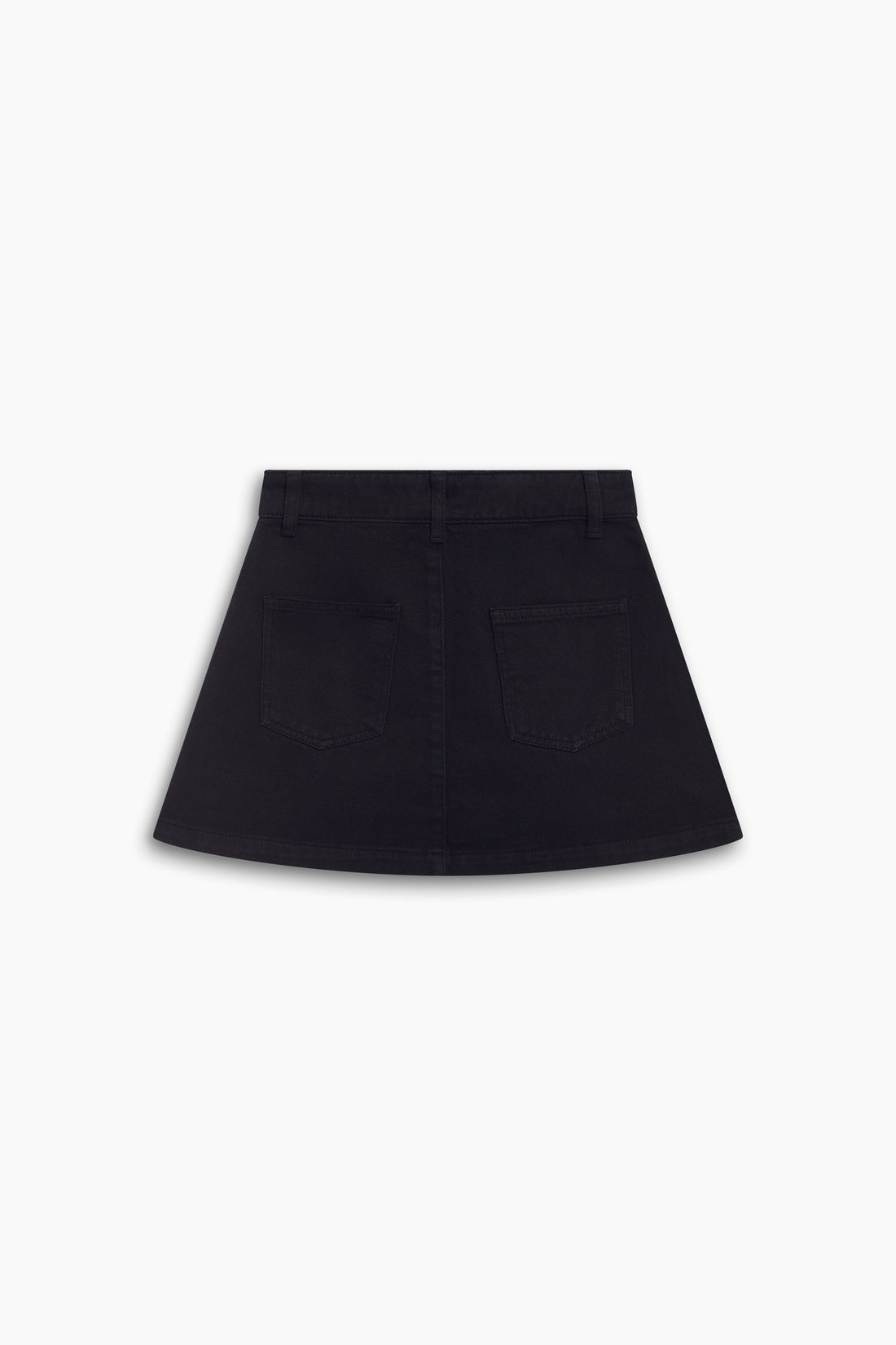 The New Society TNS Teen Denim Studded Skirt - Moonless Night