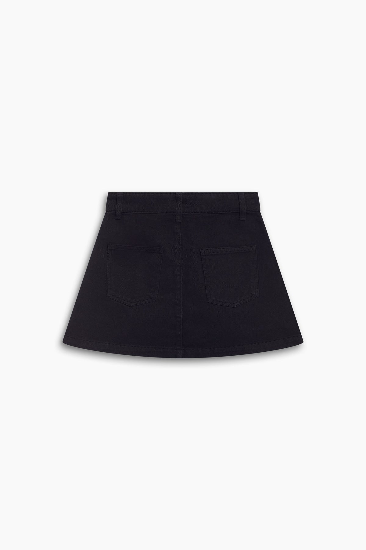 The New Society TNS Teen Denim Studded Skirt - Moonless Night