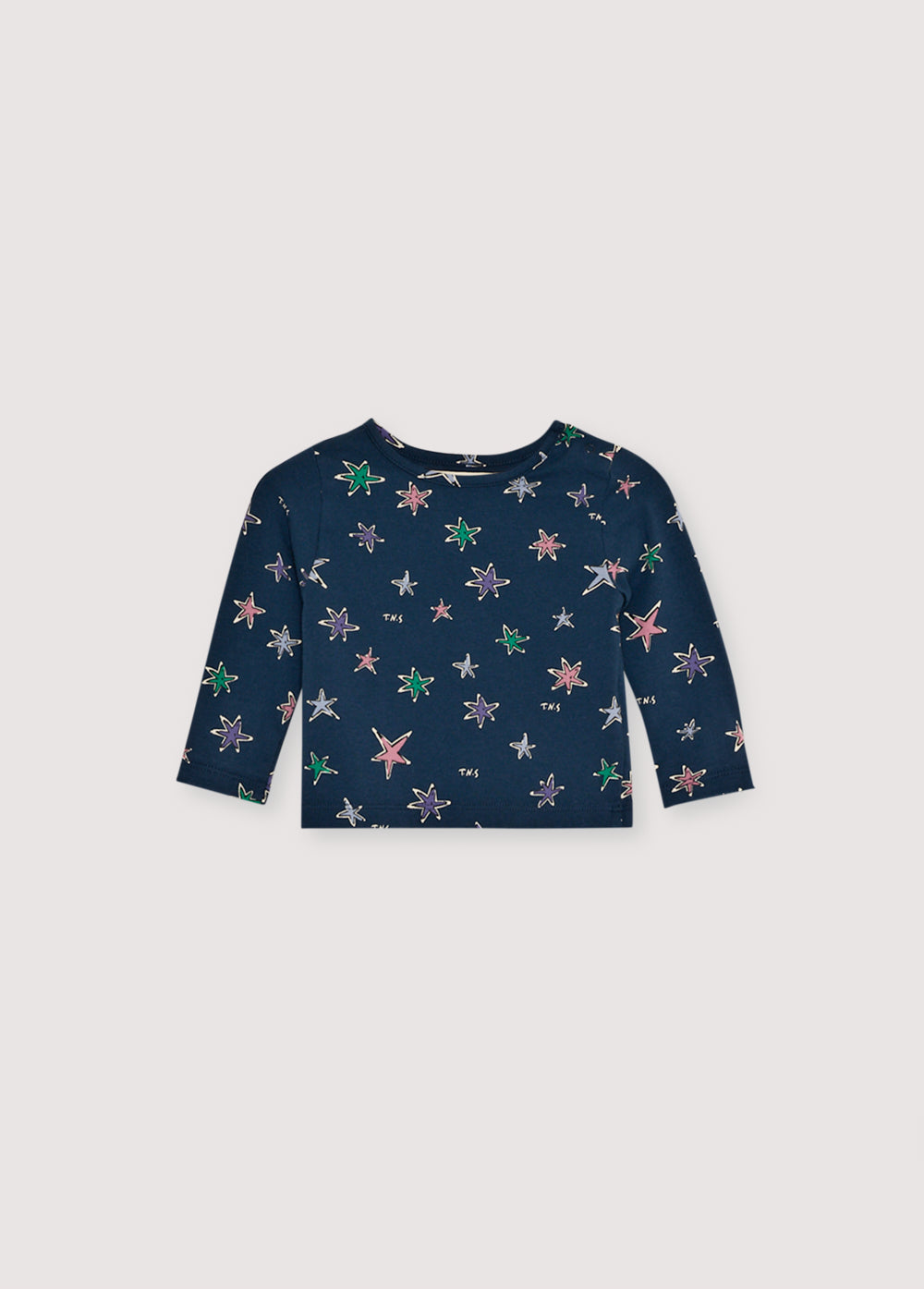 The New Society TNS Jersey Baby Tee - Althea Print
