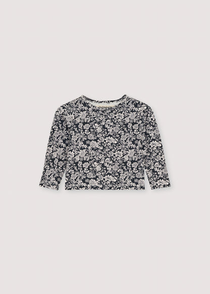 The New Society TNS Jersey Baby Tee - Lilth Print