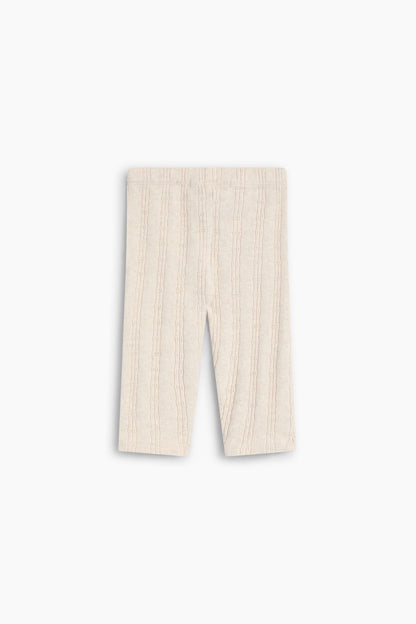 The New Society TNS Logo Baby Legging Special - Whisper White Melange