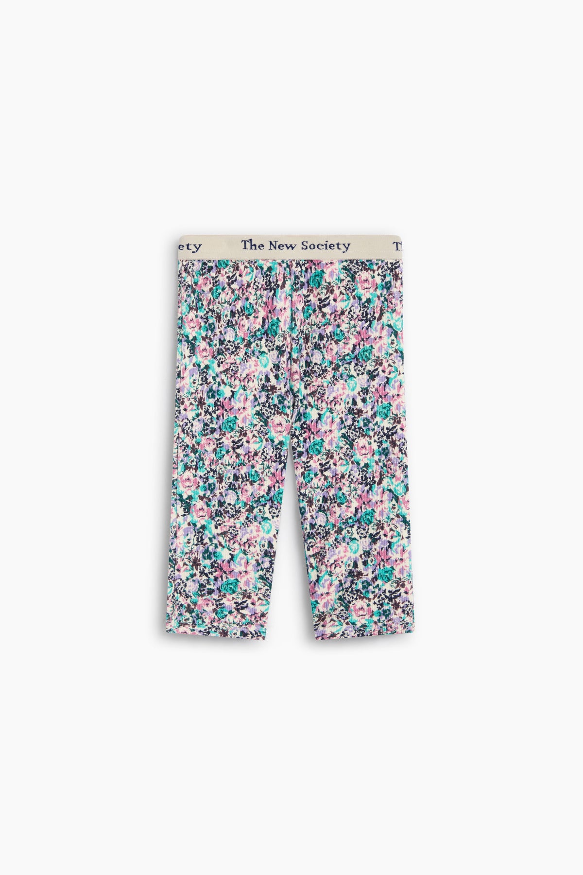 The New Society TNS Logo Rib Baby Legging - Ashby Print