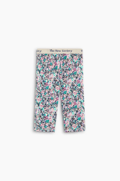 The New Society TNS Logo Rib Baby Legging - Ashby Print