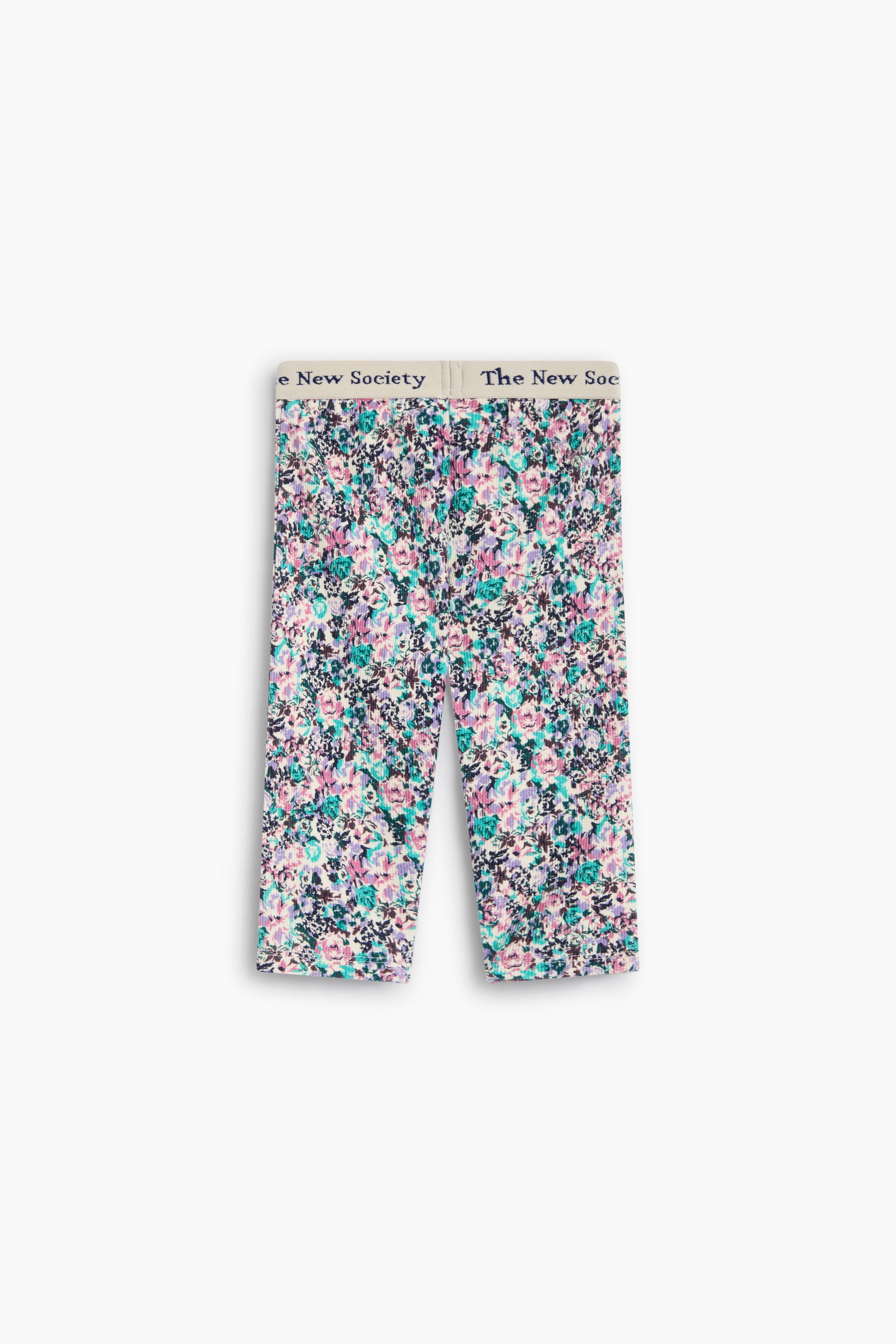 The New Society TNS Logo Rib Baby Legging - Ashby Print