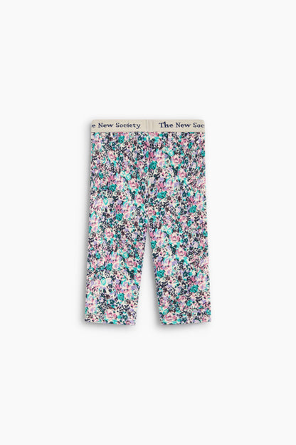 The New Society TNS Logo Rib Baby Legging - Ashby Print