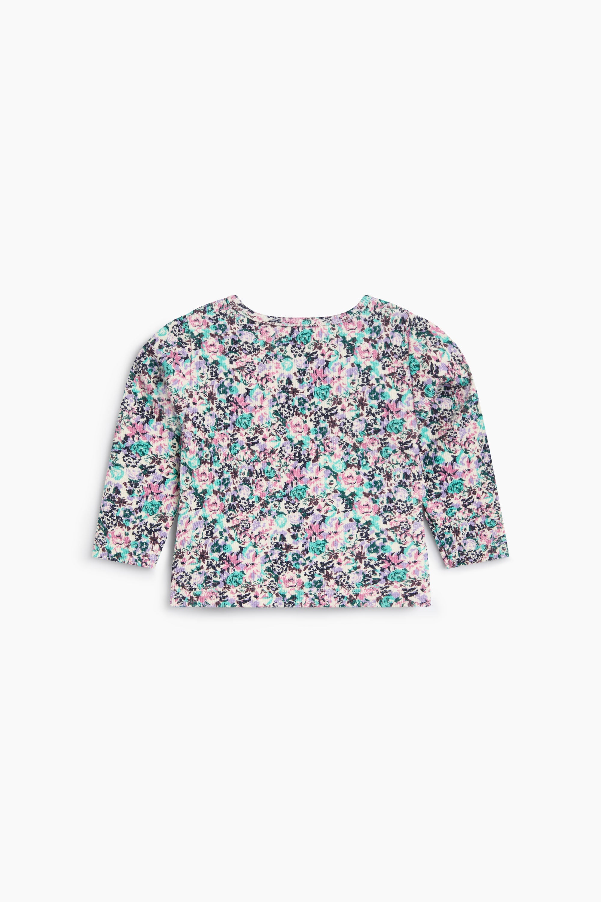 The New Society TNS Logo Rib Baby Tee - Ashby Print