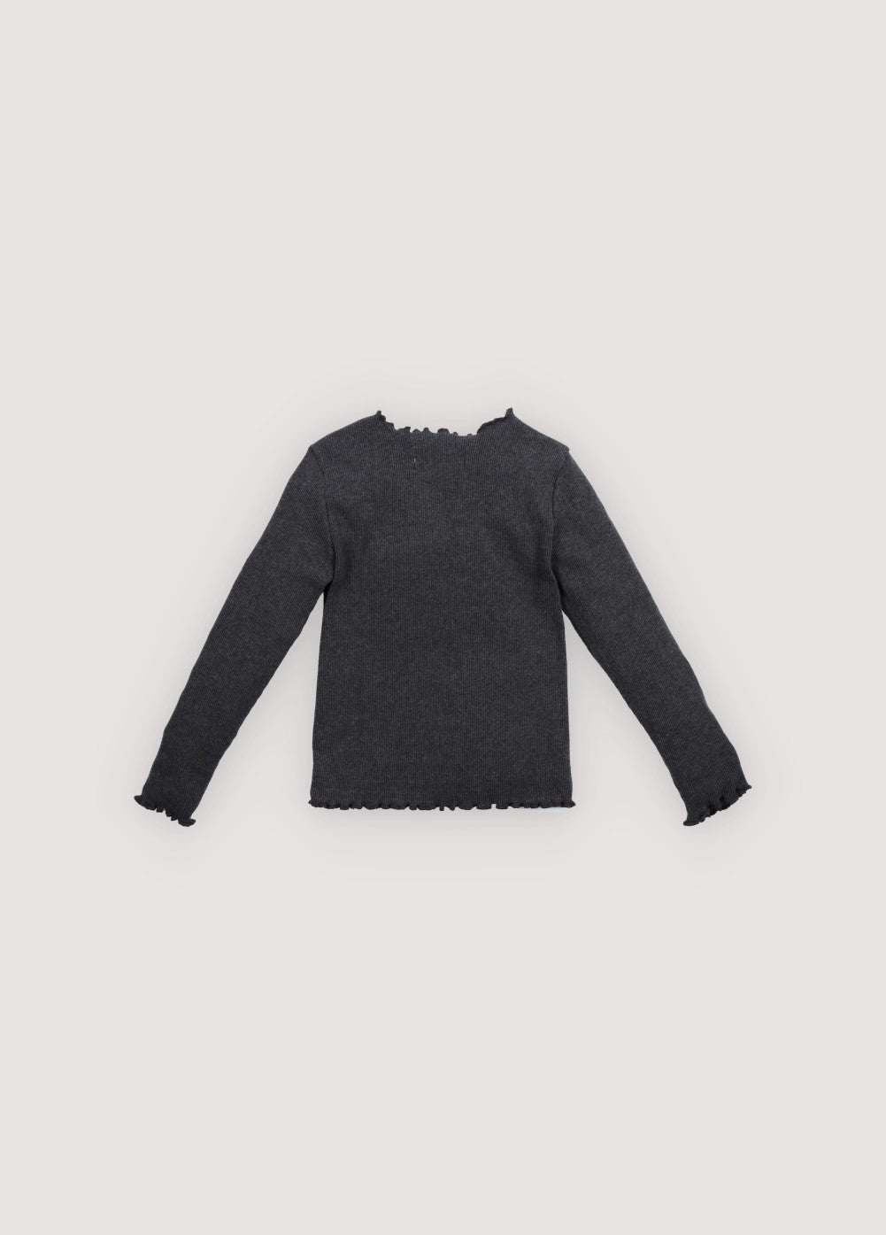 The New Society TNS Rib Tee - Galactic Grey Melange