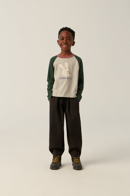 The Campamento Grey Washed Trousers - Grey