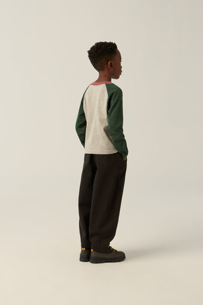 The Campamento Grey Washed Trousers - Grey