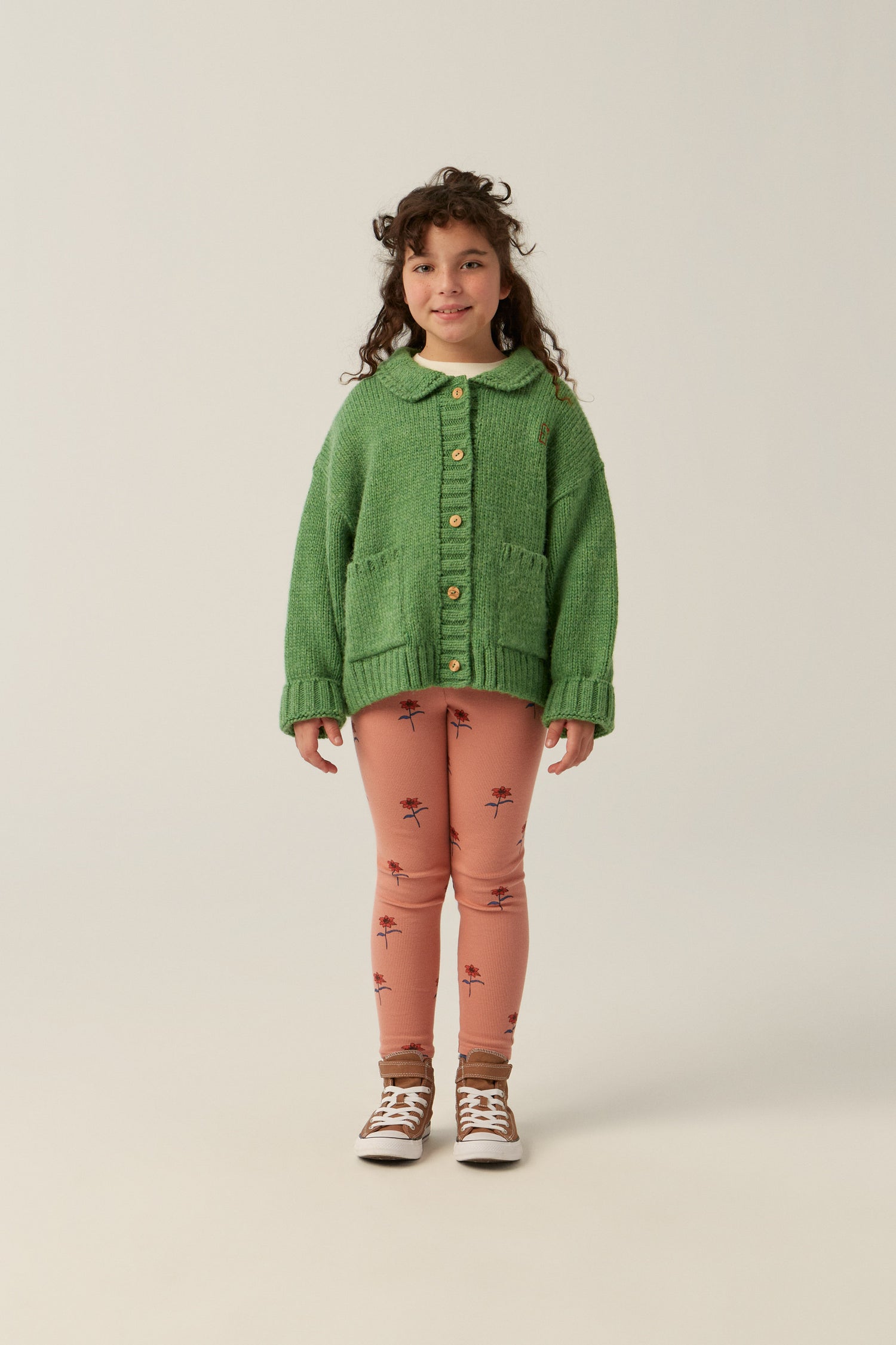 The Campamento Flowers Pink Leggings - Pink