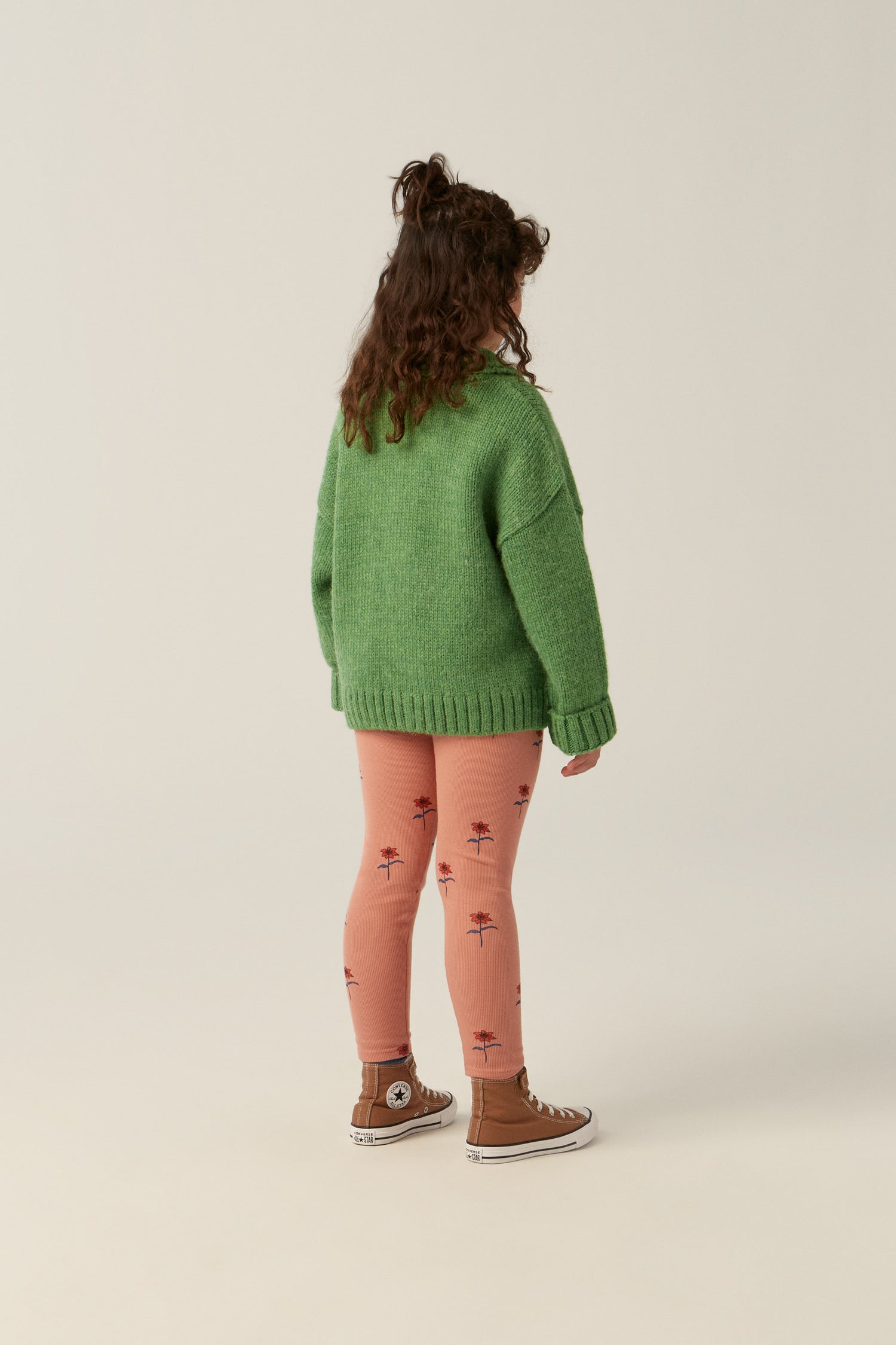 The Campamento Flowers Pink Leggings - Pink