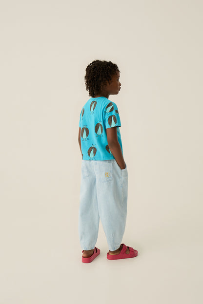 The Campamento Ladybug Allover Blue T-shirt - Blue