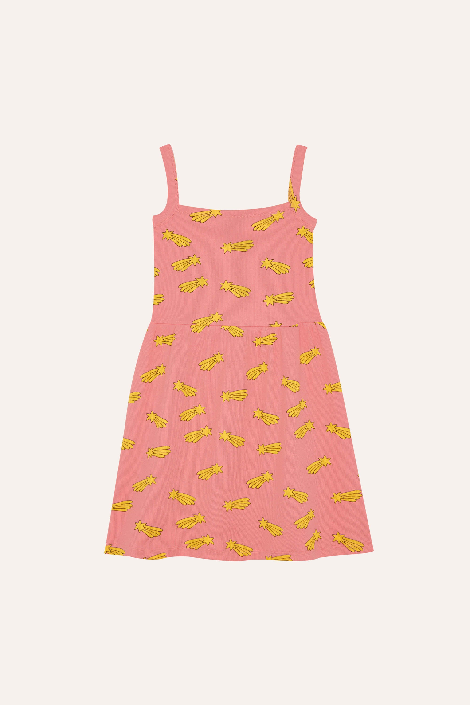 The Campamento Falling Stars Allover Dress - Pink