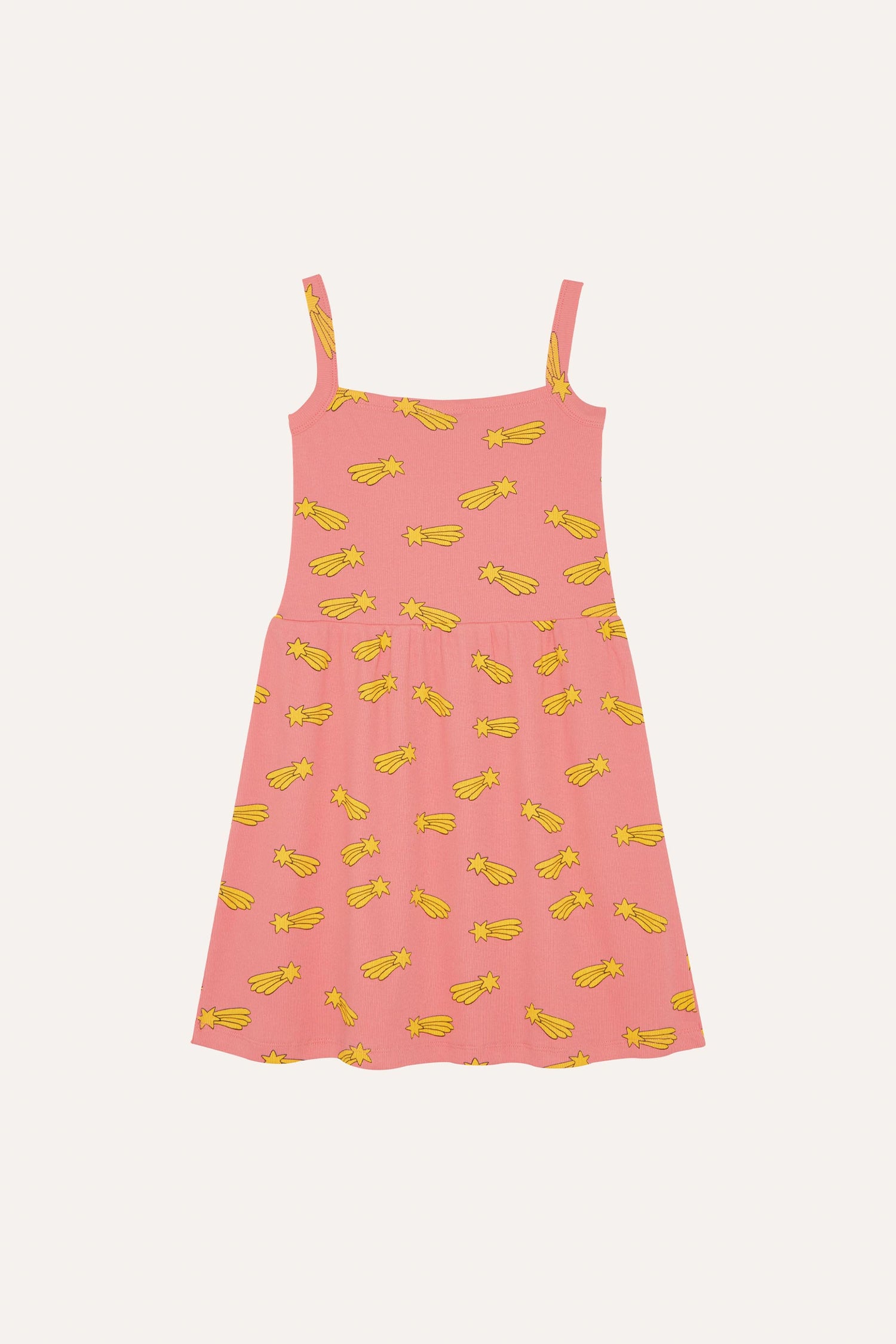The Campamento Falling Stars Allover Dress - Pink