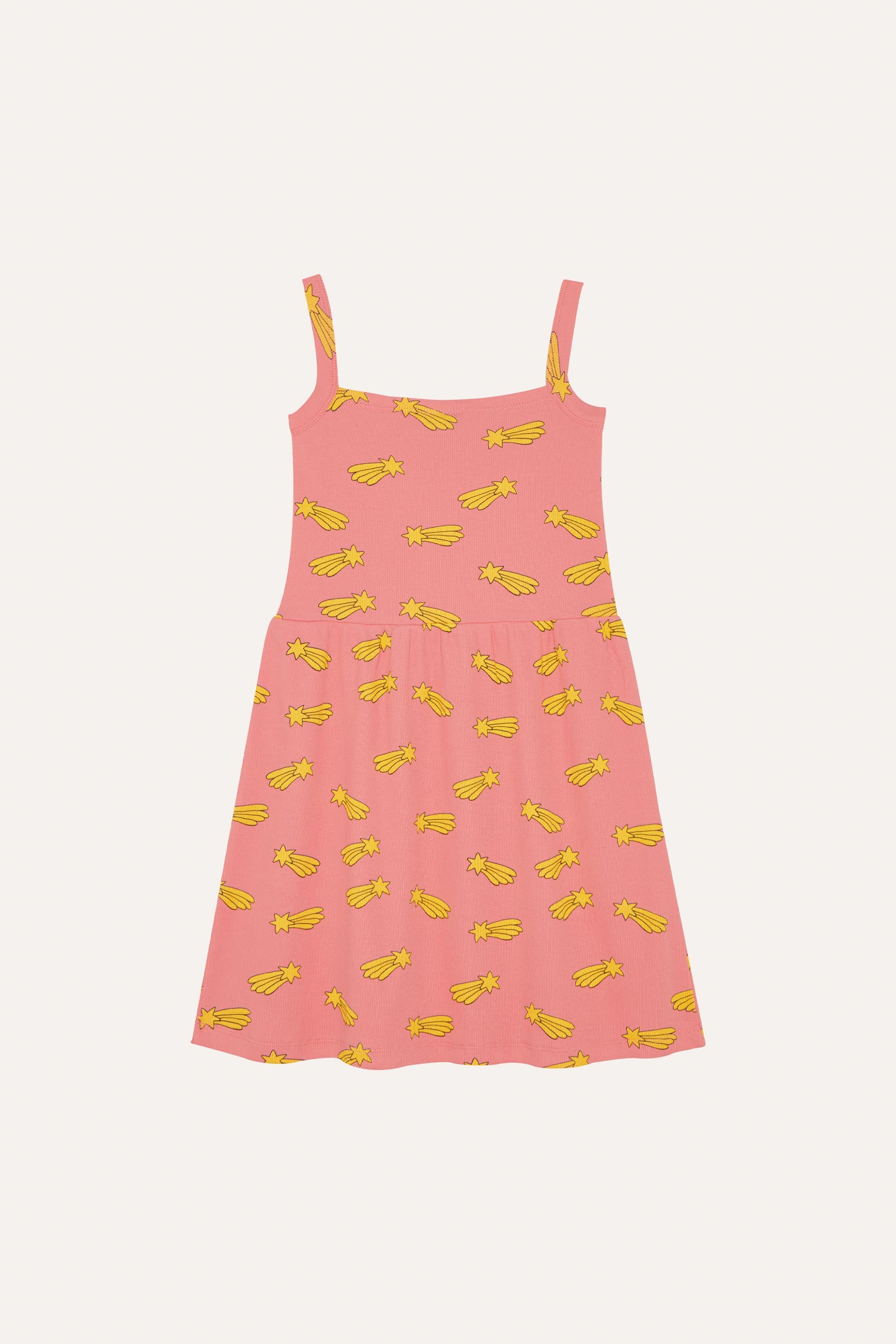 The Campamento Falling Stars Allover Dress - Pink