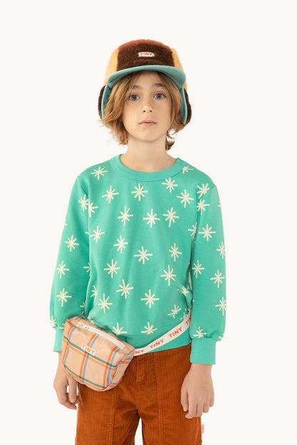 Tiny Cottons Snow Sweatshirt - Emerald