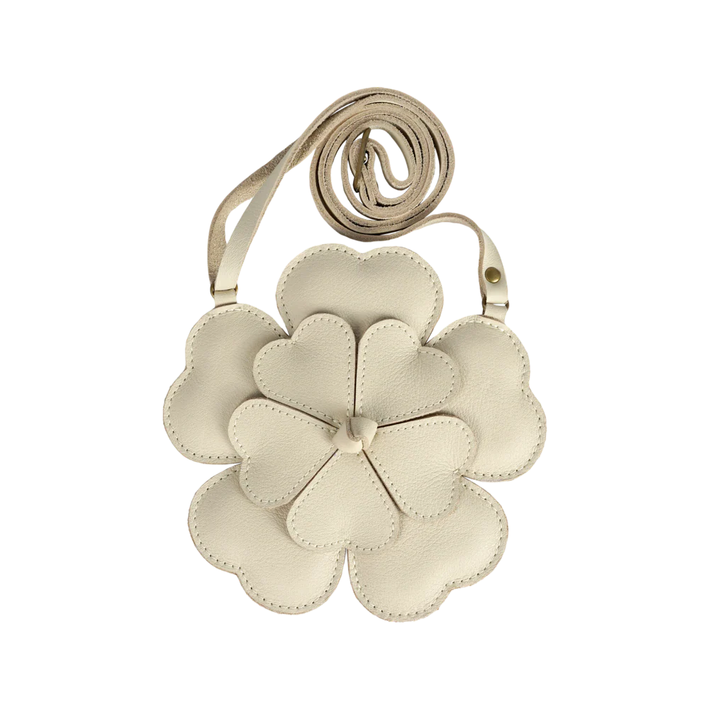Donsje Toto Purse - White Buttercup / Cream Leather