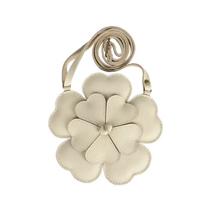Donsje Toto Purse - White Buttercup / Cream Leather