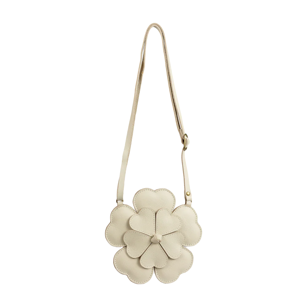 Donsje Toto Purse - White Buttercup / Cream Leather