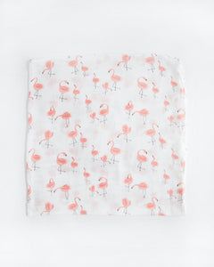Little Unicorn Deluxe Muslin Swaddle Blanket - Pink Ladies