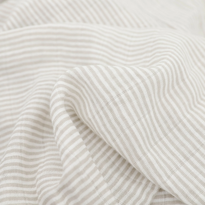 Little Unicorn Organic Cotton Muslin Swaddle Blanket 2 Pack - Pewter Planes