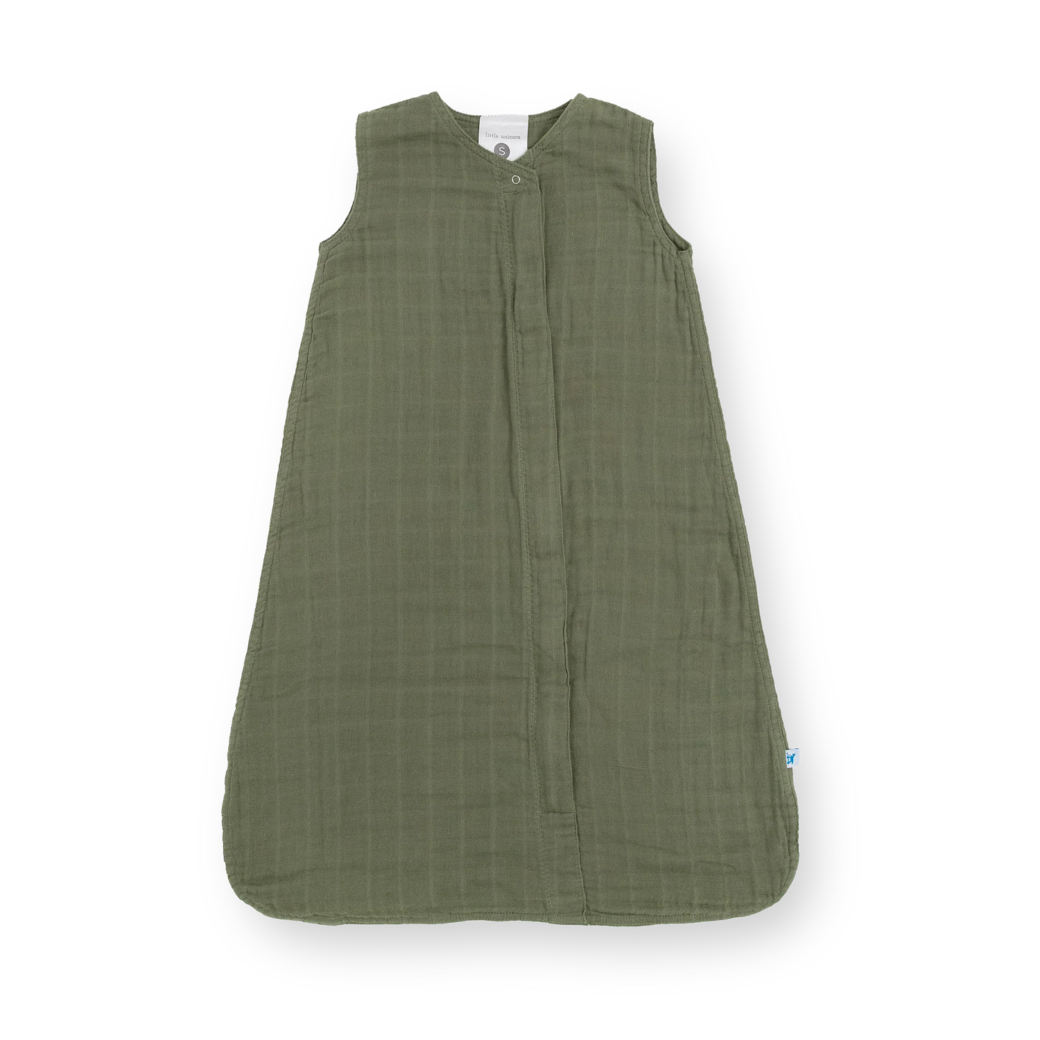 Little Unicorn Cotton Muslin Sleep Bag - Fern